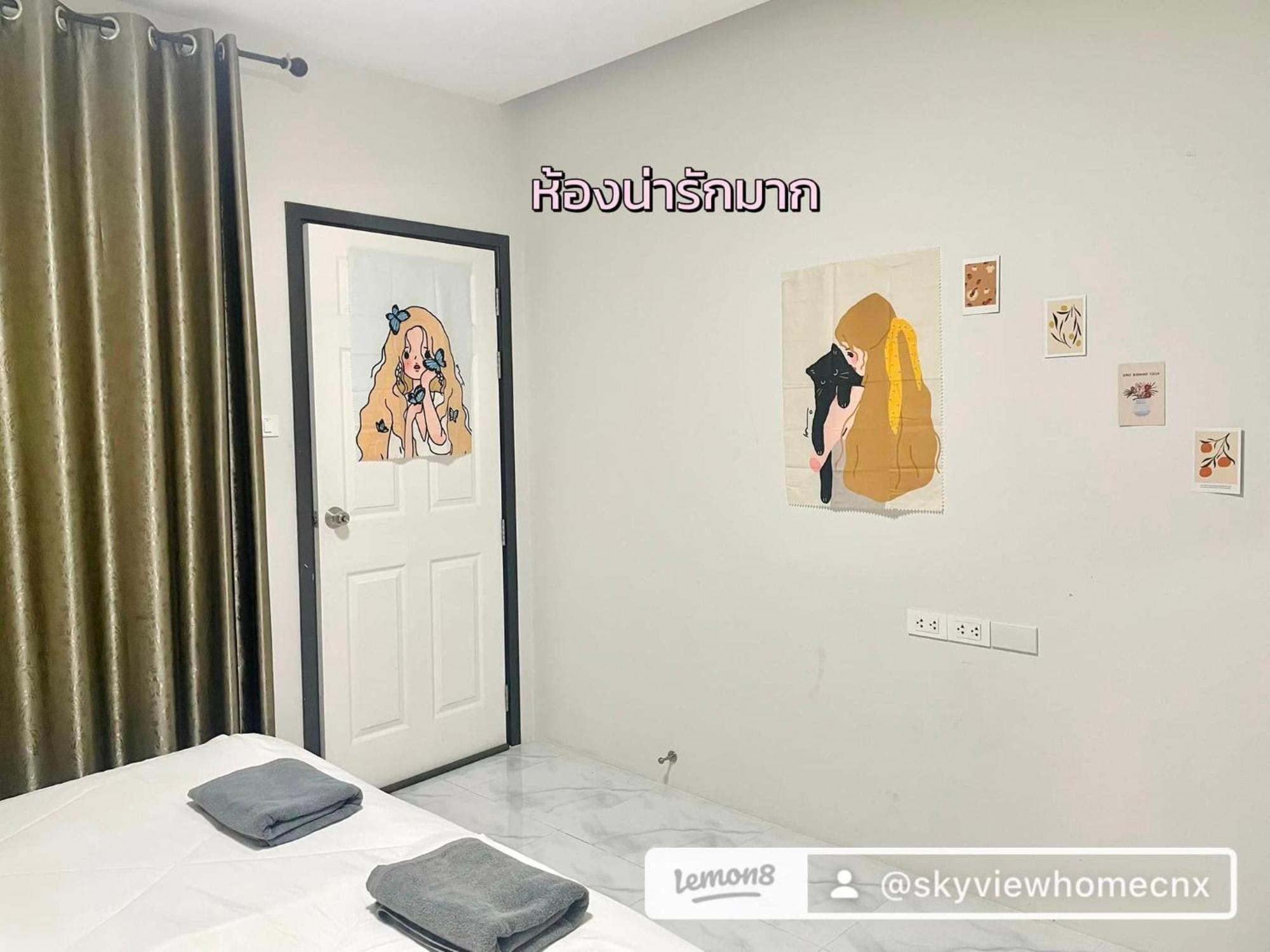 Sky View Home And Hostel Chiangmai Чиангмай Экстерьер фото