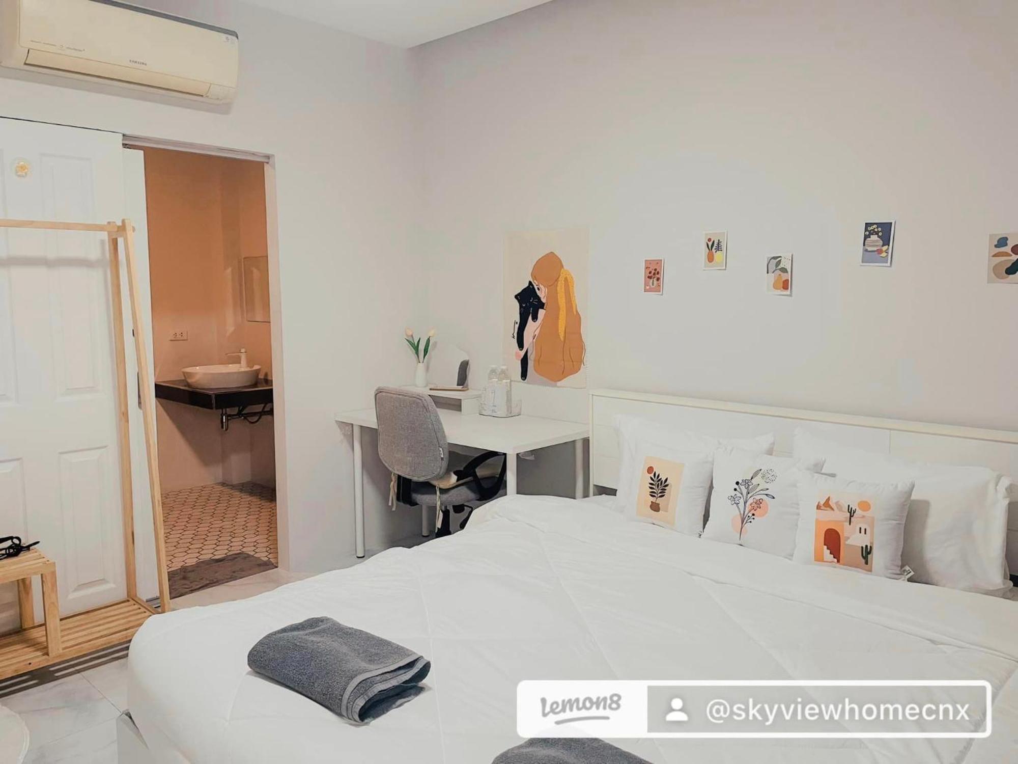 Sky View Home And Hostel Chiangmai Чиангмай Экстерьер фото